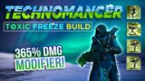 Outriders Technomancer Build | Toxic Freeze | 365% Dmg Modifier | Blighted Rounds + Freeze Damage