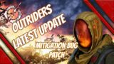 Outriders news update – latest patch – damage mitigation bug fix patch is live