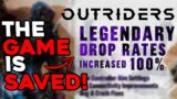 *NEW* UPDATE SAVES OUTRIDERS! DOUBLE LEGENDARY DROP RATES + DUPLICATE PROTECTION! | Outriders