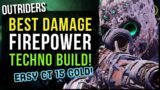 Outriders – BEST DAMAGE TECHNOMANCER BUILD FOR EASY CT15 GOLD! This Build is INSANE! Techno Guide!