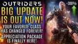 Outriders – BIG UPDATE Is Out Now! Huge Changes EVERY Class! Appreciation Package Is Here!
