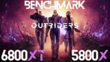 Outriders Benchmark | RX 6800 XT | Ryzen 7 5800X | 1080p | 1440p | 4K