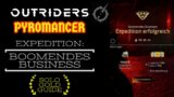 Outriders Boomendes Business Gold / Pyromancer Solo Guide Deutsch / Outriders Boomtown Guide