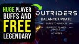 Outriders – HUGE PLAYER BUFFS AND FREE LEGENDARY FOR EVERYONE! COMMUNITY APPRECIATION PACKAGE HERE!