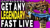 Outriders LEGENDARY GET ANY LEGENDARY FAST – FARMING with Members – Farm Legendaries
