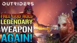 Outriders: NEW UPDATE! FREE GOD ROLL LEGENDARY AGAIN! & Drop Rates Increased By 100%!