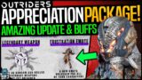 Outriders: THIS IS BIG! – New Update & Appreciation Packages Are Here! MAJOR CLASS BUFFS & CHANGES