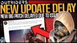 OUTRIDERS NEW UPDATE DELAYED – New BIG PATCH Delayed – All Details