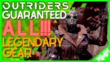 OUTRIDERS : You Can Now Get All Sets of Legendary Gear Through The Hunts (Post Recent Patch)