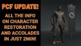 Outriders: Character Restoration Info in 2 mins.