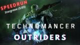 Outriders – Stargrave Speedrun (5:03) — Technomancer