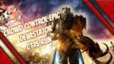 Outriders devastator coop CT15 run – Crowd control support anomaly – multiplayer group epic armor