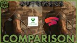 Xbox Cloud Gaming vs Google Stadia – Outriders – 1080p Browser – Load Times & Graphics Comparison