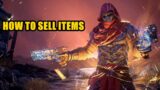 How to Sell Items in Outriders