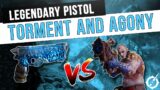 Legendary Pistol "Torment and Agony" vs Gauss (World Tier 5) | Outriders #Shorts
