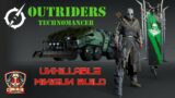 Outriders – Best technomancer anomaly power minigun build – high survivability and DPS