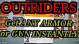 Outriders – How To Get MODDED GEAR and WEAPONS INSTANTLY