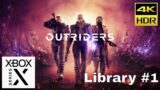 Outriders – Library  #1. Fast and Smooth. Xbox Series X. 4K HDR 60 FPS.