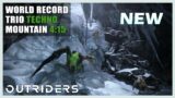 Outriders | World Record Trio | Techno | Mountain Outpost | Speedrun – 4:15 | 1440P 60FPS