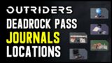 Outriders: Deadrock Pass – All Journal Locations