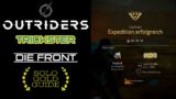 Outriders Die Front Gold / Trickster Solo Guide Deutsch / Outriders Frontline Guide