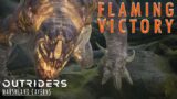 Outriders – FLAMING VICTORY on Marshland Caverns