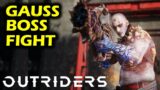 Gauss Boss Fight: Playing as Trickster | Outriders Gameplay Walkthrough