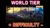 OUTRIDERS How to Change Difficulty – How to Increase or Decrease the WORLD TIER