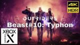 Outriders – Beast #10: Typhon. Fast and Smooth. Xbox Series X. 4K HDR 60 FPS.