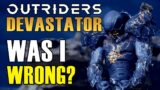 Outriders DEVASTATOR – Third ability is a game changer!