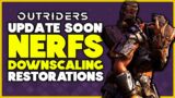 Outriders – INCOMING UPDATE SOON // Golem Nerfed, Enemy Snipers, Down-Scaling & More!