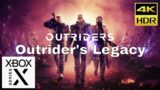 Outriders – Outrider's Legacy. Fast and Smooth. Xbox Series X. 4K HDR 60 FPS.
