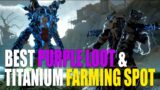Outriders – The best purple loot & titanium farming spot right now! | 2021