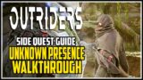 Outriders Unknown Presence Side Quest
