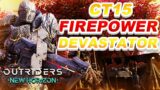 NEW CT15 ULTIMATE FIREPOWER DEVASTATOR BUILD THAT SHREDS THE NEW UPDATE! (OUTRIDERS NEW HORIZON)