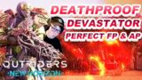 NEW DEVASTATOR DEATHPROOF MELEE GUN BUILD! PERFECT FP AND AP DAMAGE! (OUTRIDERS NEW HORIZON)