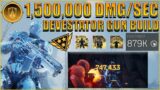 OUTRIDERS: BEST DEVASTATOR 1.5M+ DMG/SEC FIREPOWER BUILD!!!
