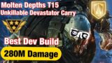 OUTRIDERS – T15 Molten Depths – Best Dev Build? Leap/Quake/Bleed Build