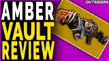 Outriders AMBER VAULT REVIEW – Outriders Best Legendary DOUBLE GUN Outputs Double Damage