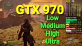 Outriders | GTX 970 | Low/Medium/High/Ultra | Performance Test