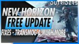 Outriders – HUGE FREE Update! New Content, Transmog, Fixes, & Much More! New Horizon