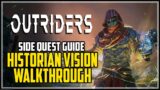 Outriders Historian Vision Side Quest