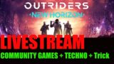 Outriders Livestream & Community Games