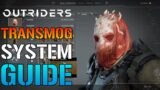 Outriders: NEW Transmog System, How To Use It On Weapons & Armor (Transmog Guide)