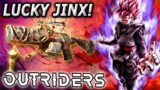 DOUBLE GUN POWER! CT15 Lucky Jinx Showcase| Outriders Pyromancer Lucky Jinx Legendary Double Gun