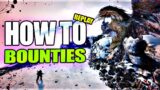 OUTRIDERS | HOW TO REPLAY "BOUNTIES" & BEST BOUNTY TO FARM! INSANE DROP RATE ON THIS BOUNTY
