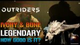 Outriders: IVORY & BONE Legendary Helmet & Rank 3 Mod KING SLAYER (How Good Is It?)