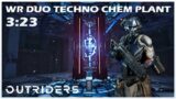 Outriders | World Record Duo Techno | Chem Plant | New Horizon Speedrun – 3:23 | 1440P 60FPS