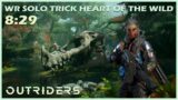 Outriders | World Record Solo Trick | Heart of the Wild | New Horizon Speedrun – 8:29 | 1440P 60FPS