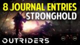The Stronghold: Location of all 8 Journal Entries | OUTRIDERS